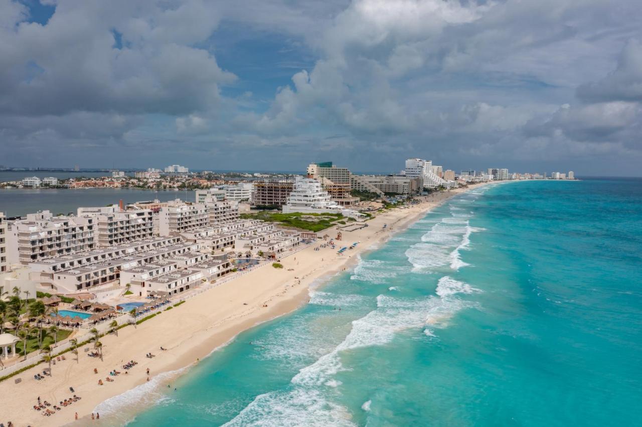 Amazing Caribbean Ocean View At Villas Marlin In Cancún Exteriör bild