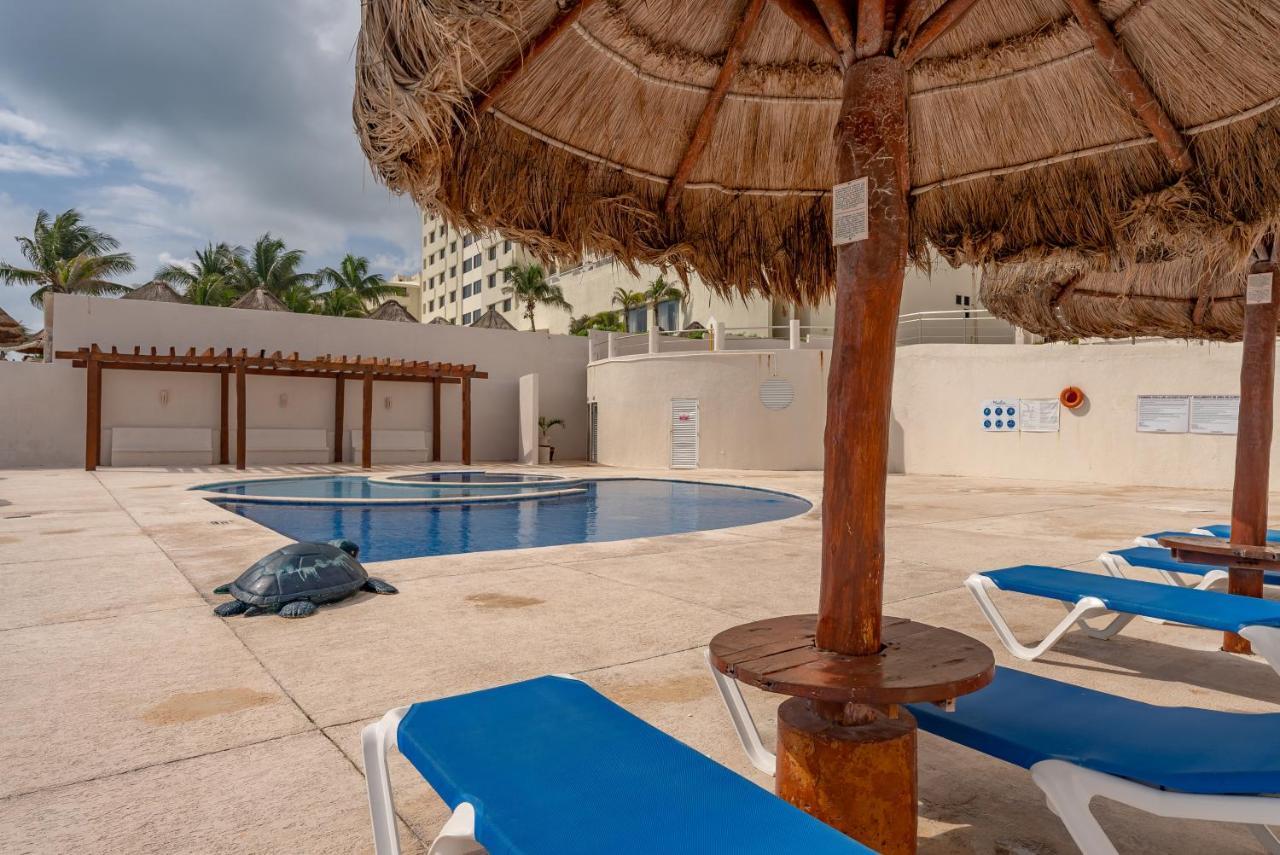 Amazing Caribbean Ocean View At Villas Marlin In Cancún Exteriör bild