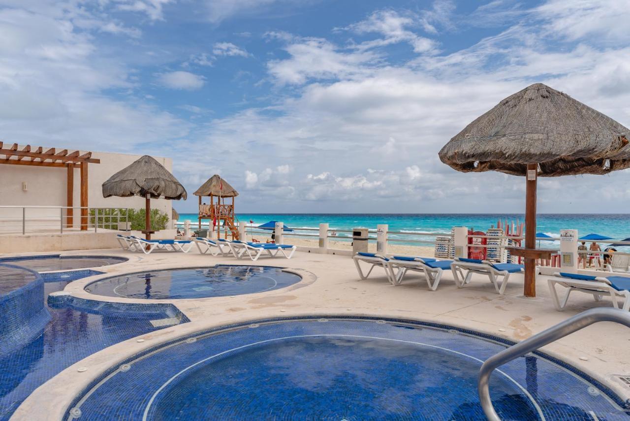 Amazing Caribbean Ocean View At Villas Marlin In Cancún Exteriör bild