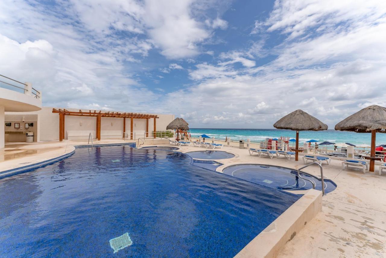 Amazing Caribbean Ocean View At Villas Marlin In Cancún Exteriör bild