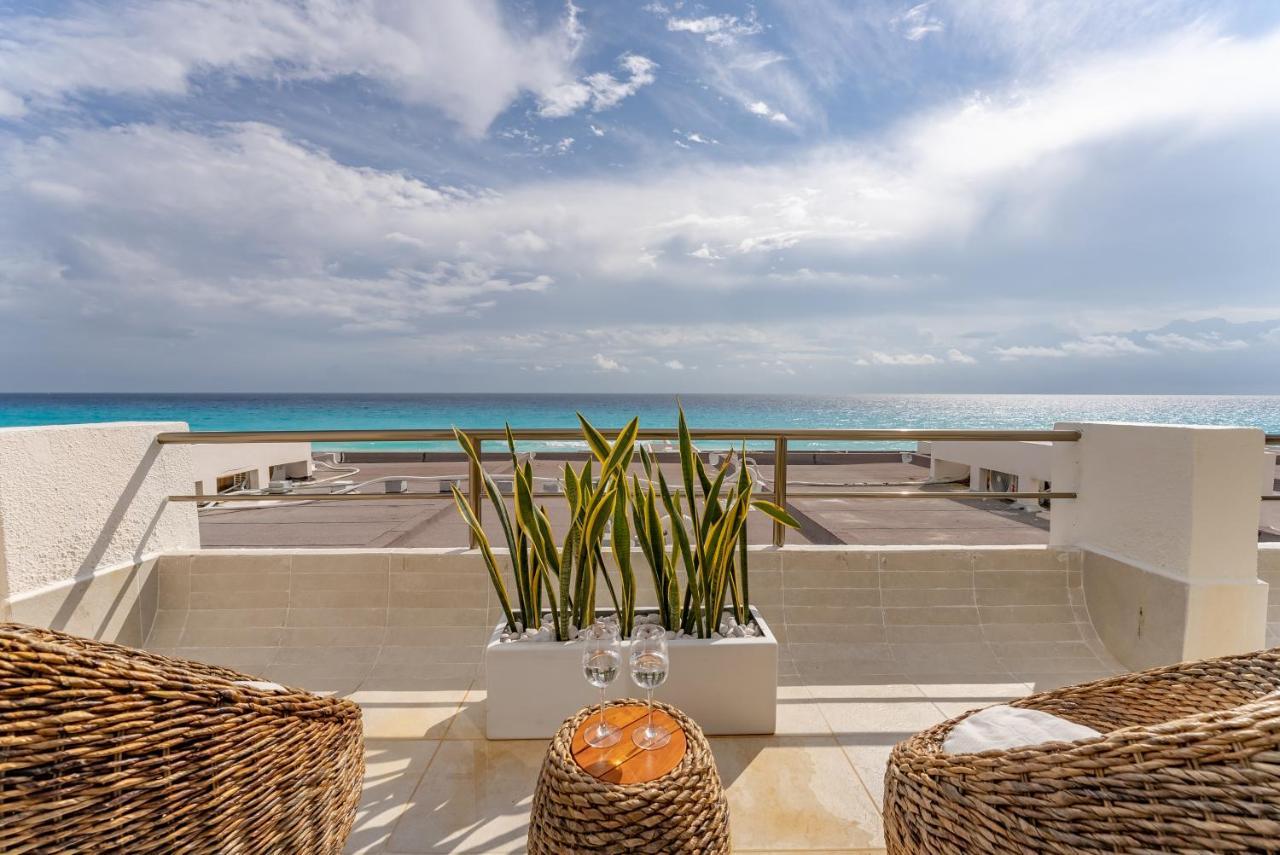 Amazing Caribbean Ocean View At Villas Marlin In Cancún Exteriör bild
