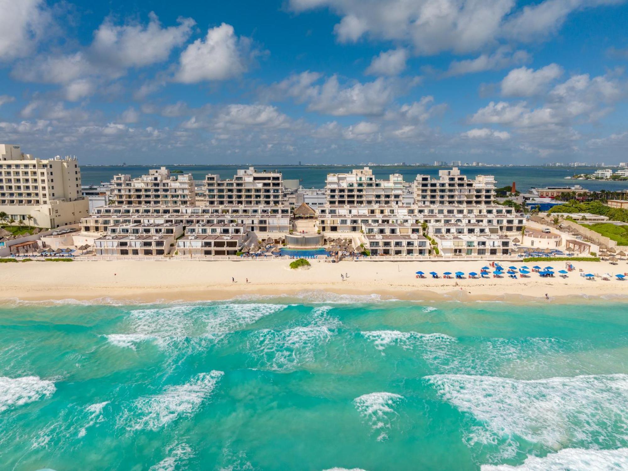 Amazing Caribbean Ocean View At Villas Marlin In Cancún Exteriör bild